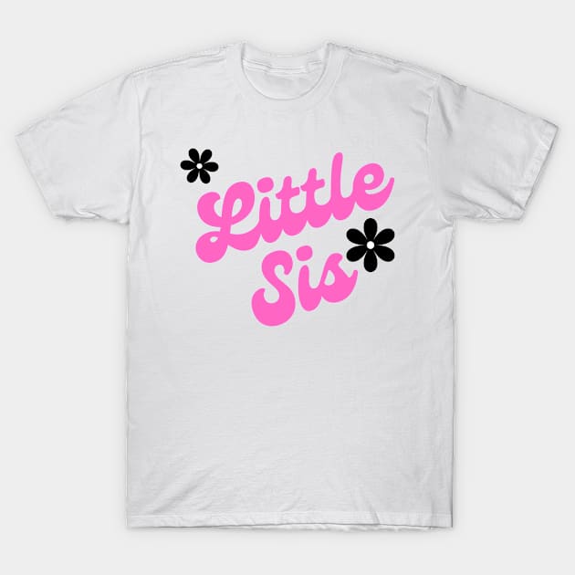 Little sis floral T-Shirt by BunnyCreative